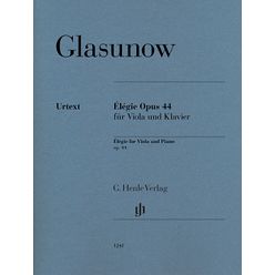 Henle Verlag Glasunow Elegie op.44 Viola