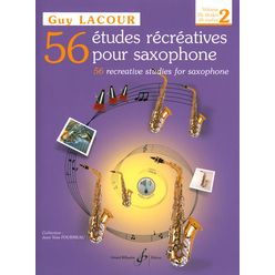 Editions Billaudot 56 Etudes Recreatives Sax 2