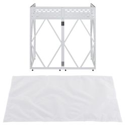 Roadworx DJ Table ALU White