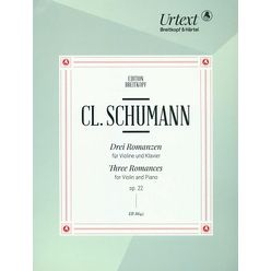 Breitkopf & Härtel Cl. Schumann Romanzen Violin
