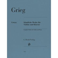 Henle Verlag Grieg Sämtliche Werke Violine