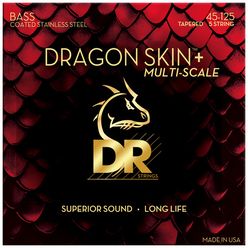 DR Strings Dragon Skin+ DBSM5-45 Coated