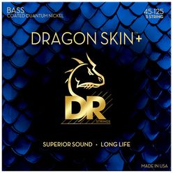 DR Strings Dragon Skin+ DBQ5-45 Coated