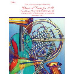 Alfred Music Publishing Classical Duets for All Viola