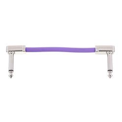 Ernie Ball Flat Patch Cable 3" purple