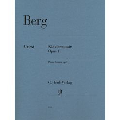Henle Verlag Berg Klaviersonate op. 1