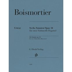 Henle Verlag Boismortier Sonaten 2 Celli