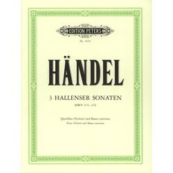 Edition Peters Händel Hallenser Sonaten