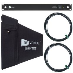 RF Venue 4CH Wireless Microphone Bundle