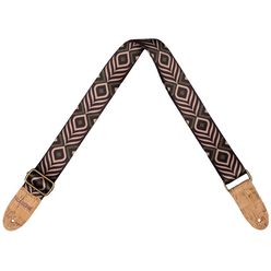 Cascha Ukulele Strap GR Chevron Veg