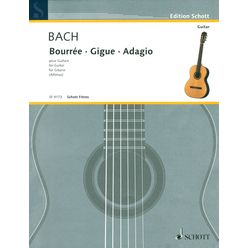 Schott Bach Bourrée/Gigue/Adagio