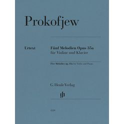 Henle Verlag Prokofjew 5 Melodien Violine