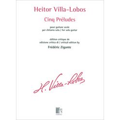 Editions Durand Villa-Lobos 5 Préludes