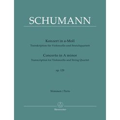 Bärenreiter Schumann Konzert a-moll