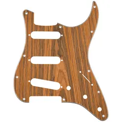 Strat SSS Pickguard Rosewood