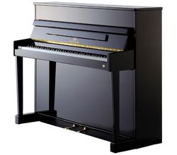 Seiler 122 Ritmo, black polished