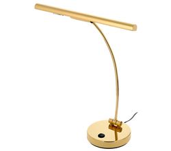 Jahn L3451 BOOGIE II Brass Polished – Upright piano lamp