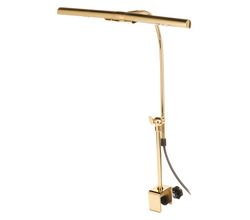 Jahn L5433 PIANO II Clamp Brass Pol – Music stand and clamp lamp