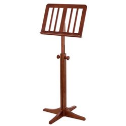 Estantes de música em madeira