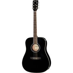 Vänsterhänt akustisk gitarr