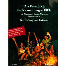 Fetenbuch Gesang/Gitarre XXL Schott