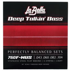 Flatwound Electric Bass Strings