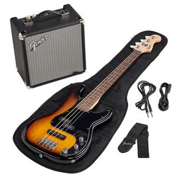 SQ Affinity PJ Bass Pack BSB Fender