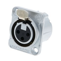 3-pol. XLR-Stecker/-Buchsen