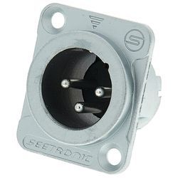 Wtyki i Gniazda XLR 3-pin.
