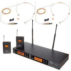 Sistemas sem fios com microfone de cabeça