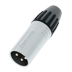 Conectores XLR de 3 pines