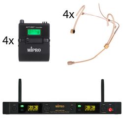 Trådlös anläggning med headsetmikrofoner