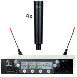 Wireless handheld microphone systems