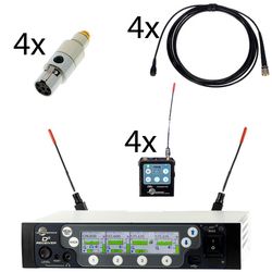 Wireless lavalier microphone systems