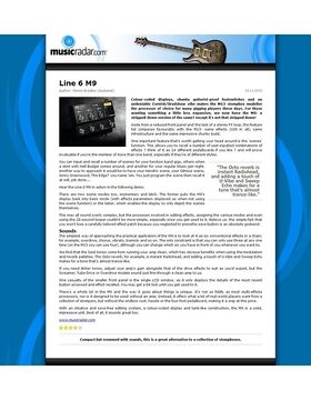 Line6 M9 Stomp Box – Thomann France