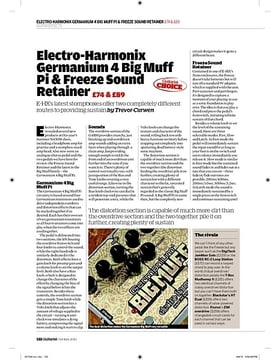 Electro Harmonix Big Muff PI USA – Thomann España