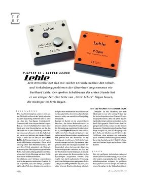 Lehle P-Split II + Little Lehle, Signal-Looper/Splitter