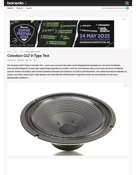 G12 V-Type 8 Ohm