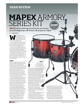 MAPEX AR628SBTK Armory - Kit batterie 5 Fûts GC22, sans HW ni