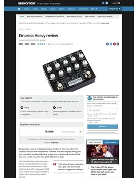 Empress Effects Heavy – Thomann UK