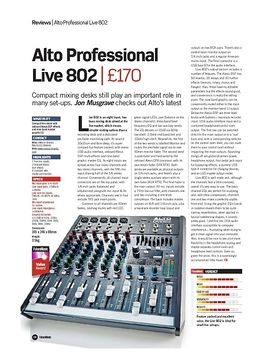 alto professional live 802