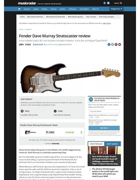 Fender Dave Murray Strat 2TSB – Thomann UK