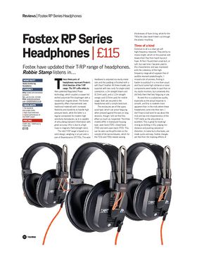 Fostex t40rp online review