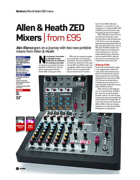 Allen & Heath ZED-6 FX - BimotorDJ