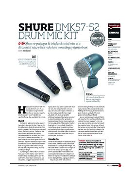 SHURE DMK57-52 kit de micros batterie sm / beta