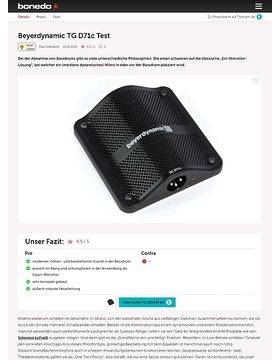 beyerdynamic TG D71 – Musikhaus Thomann