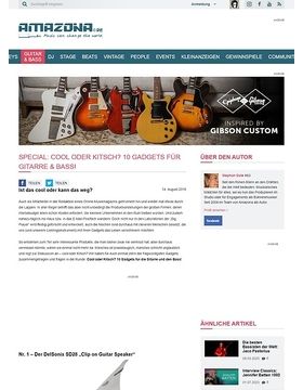 Special: Cool oder Kitsch? 10 Gadgets für Gitarre & Bass!