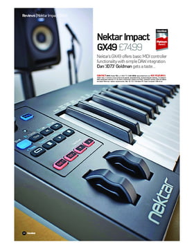 Omega Music  NEKTAR Impact GX61 clavier USB/MIDI 61 touches