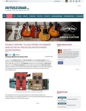 TC Electronic Echobrain Analog Delay und Blood Moon Phaser