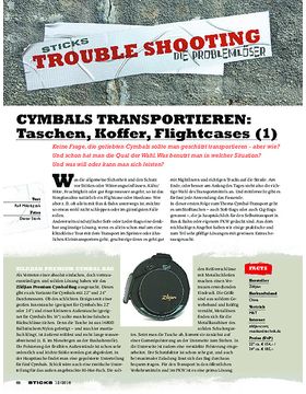 CYMBALS TRANSPORTIEREN: Taschen, Koffer, Flightcases (1)